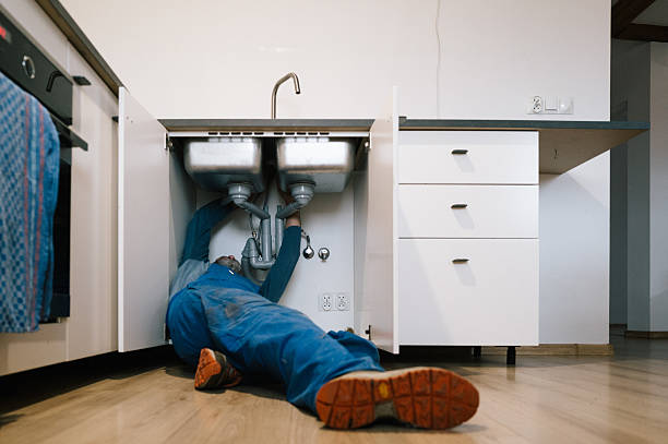 Professional Drain Cleaning technician working in Scottsburg, VA